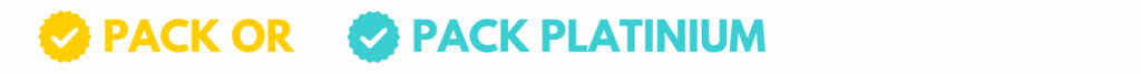 Packs de conciergerie disponibles pour : Or et Platinum