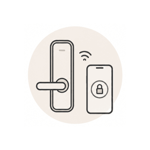 Serrure connectée (smart lock)